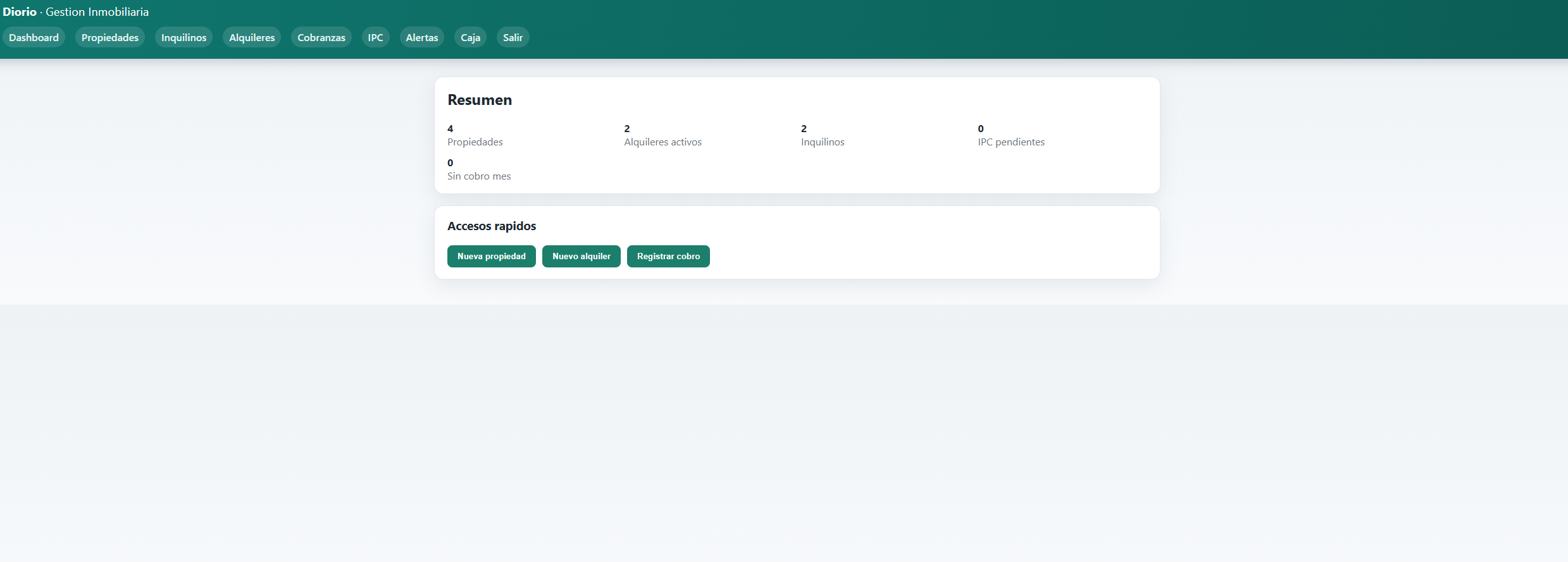 Sistema inmobiliario